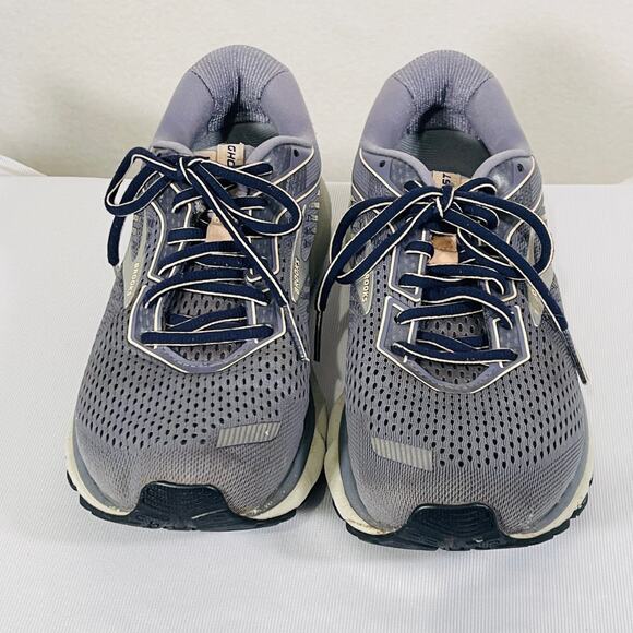 Brooks Ghost 12 Running Shoes Womens 9 Purple Low Top Gym Sneakers Trainers - Picture 10 of 11